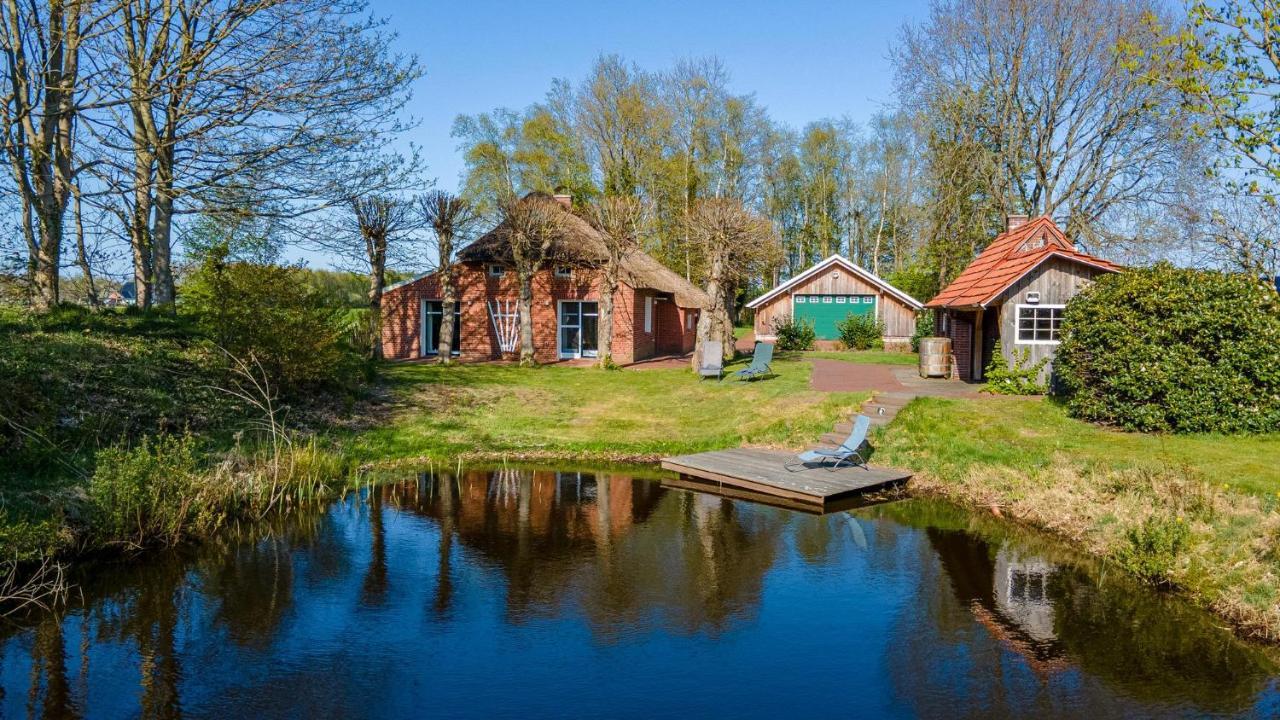 SüdbrookmerlandReetdach Ostfriesenhaus别墅 外观 照片