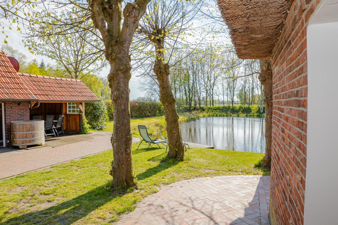 SüdbrookmerlandReetdach Ostfriesenhaus别墅 外观 照片