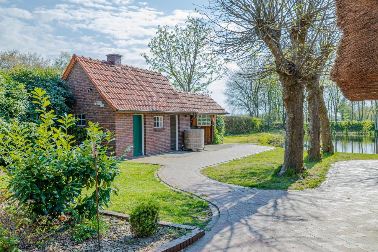 SüdbrookmerlandReetdach Ostfriesenhaus别墅 外观 照片